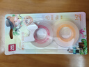 得力（deli）易撕彩色高透明胶切割器套装 12mm*30y高粘小胶带 开学必备学习用品 水晶芯颜色随机2卷/卡 30023S 实拍图