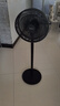 美的（Midea）【超级单品】七叶轻音立式电风扇家用柔风落地扇台式桌面小型风扇大风量节能摇头宿舍电扇 SAF30AB 实拍图