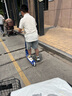 永久大儿童两轮滑板车6-12-18岁男女孩青少年成人代步便携踏板车礼物 白蓝 静音轮 实拍图
