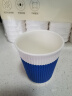 京东京造 纸杯一次性杯子咖啡杯三层加厚食品级办公家用水杯280ml【60只】 实拍图