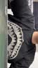 SPRAYGROUND鲨鱼嘴涂鸦印花短袖T恤男美式潮流休闲宽松半袖体恤情侣上衣 黑色 XL 实拍图