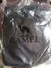 骆驼（CAMEL）轻便双肩背包男纯色折叠包户外休闲旅行登山包女 133DB02006 黑色 实拍图