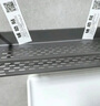 爱嘉莉卫生间置物架太空铝免打孔厕所洗手间收纳架挂件洗漱台浴室置物架 【升级款30CM】加厚枪灰单层 实拍图