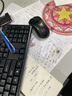 雷柏（Rapoo）X2800S 无线键盘鼠标套装 104键全尺寸13个多媒体按键 轻音设计笔记本电脑办公键鼠套装  黑色  实拍图