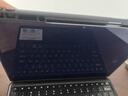 毕亚兹适用2024款华为MatePad air 12英寸钢化膜 华为平板电脑全屏覆盖真机开孔蓝光保护膜 PM236-蓝光 实拍图