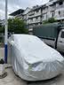 京致享车衣全车罩防晒防雨防尘罩防风遮阳布挡雨布加厚防雪霜套专车定制 适用于奔驰C级C200L C260L专用车衣全车罩 银色加棉加厚牛津布汽车衣罩外套 实拍图