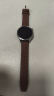 威千图适用华为手表表带真皮gt4/gt5/pro/watch4/3pro/gt3pro运动表带new腕带男46/48表盘【咖色】 实拍图