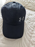 安德玛UNDER ARMSLPUNDER 休闲帽子男女网眼透气防晒速干户外运动 速干安藏青 实拍图