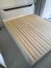 庄闲和实木床简约现代主卧家用1.5单人床出租房用1.8米榻榻米软包双人床 暖白色单床【满铺款】 1.8*2米 实拍图