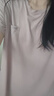【95成新】京东京造【10A抗菌】50支棉莫代尔凉感睡衣女睡衣短袖T恤家居服萱紫色XL 实拍图