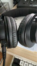承策 适用铁三角ATH-M50X耳罩M30X M40X M20X头戴式耳机套MSR7 DSR7 S700BT WS770隔音海绵垫升级配件 【原配款】黑色蛋白皮耳套一对 实拍图