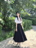 FitonTon短袖衬衫女夏季薄款通勤职业女士衬衫宽松休闲百搭【配丝巾】 M 实拍图
