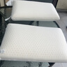 MUJI[自营限定款]乳胶枕 天然乳胶枕头透气高回弹枕芯白色60×40×10cm 实拍图