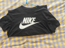 耐克(NIKE)男短袖T恤 纯棉 运动休闲 经典简约 AR5005-010 黑色L 实拍图