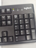 罗技（Logitech）K120 键盘 有线键盘 办公键盘 全尺寸 黑色U口 实拍图