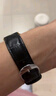 万晨手表带男真皮适用西铁城天梭浪琴美度天王卡西欧DW黑色19mm银针扣 实拍图