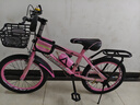 儿童自行车6-10岁7-12岁女童学生车小孩脚踏车单速变速碟刹山地车 高配粉色丨单速+后货架+大礼包 18寸【适合身高115-135cm】 实拍图