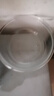 欣美雅（xinmeiya）可微波炉加热玻璃饭盒分隔型便当盒保温上班族学生餐盒套装保鲜盒 岩蓝-圆形 660ml *2 实拍图