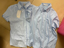 HLA海澜之家短袖衬衫夏季商务通勤纯色正装衬衣女装 实拍图