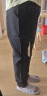 京东京造裤子男薄款冰丝休闲裤男士直筒宽松商务运动长裤黑色 34 实拍图