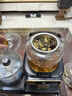 WEIQIWUDE韦奇伍德蒸汽煮茶壶电茶炉喷淋式煮茶器养生萃茶机带消毒台嵌两用纯钛底盘纯钛茶漏拒绝涂层喷钛 黑双炉316材质(发热盘+茶漏)定制款15号发货 实拍图