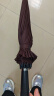 美度（MAYDU）防暴雨伞长柄伞24骨加大加固双人雨伞男女通用 M5003咖啡色 实拍图