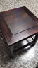 曦世 红木家具印尼黑酸枝 (学名:阔叶黄檀）实木小方凳 中式小板凳 家用换鞋凳 小矮凳子 小方凳 实拍图