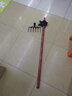 农用耙子种菜松土九齿农具铁钉耙锰钢搂草扒草工具除草神器大全扒 锰钢猝火6齿钉耙+1.2米槐木柄 实拍图