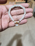 中国黄金一贝子黄金手链女足金竹节手串七夕情人节礼物送女友老婆生日礼物 足金竹节圆珠倍爱手串-钻石 实拍图