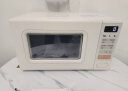 美的（Midea）小滋味系列微波炉变频家用奶油风百搭复古转盘式一级能效微波炉以旧换新20L（M2H2） 实拍图