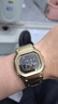 卡西欧（CASIO）G-SHOCK GMW-B5000卡西欧小方块运动男表 防水手表 【礼物】 GMW-B5000GD-9PRN太阳能 实拍图