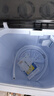 小鸭牌洗衣机半自动双桶双缸家用大容量小型租房宿舍波轮脱水甩干两用双杠省电老式强动力易操作以旧换新 13.5公斤【洗8.5+脱5｜强劲电机终身联保】 实拍图