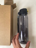 特百惠（Tupperware）乐动750ML男女士学生夏季大容量运动塑料水杯子带吸管双饮 酷炫黑 实拍图