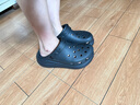 卡骆驰（crocs）男女泡芙洞洞鞋户外休闲时尚厚底一脚蹬沙滩鞋 207521-001 37-38 实拍图
