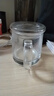 乐美雅 钢化玻璃杯泡茶杯牛奶杯微波炉水杯家用带把耐热茶杯早餐麦片杯 诺卡+透明玻璃盖380ml1只 实拍图