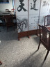 中式简易折叠可移动屏风遮挡板帘客厅隔断墙卧室现代简约办公室 双面图案送底座（加厚加粗） 2.0米高5扇一组2.5米宽 实拍图