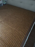 黛安居麻将凉席竹席子麻将席 双人夏天单人宿舍学生可折叠块竹垫空调席 咖啡双牛筋-窄边包底款 单凉席 适用1.8米床 180cm*200cm 实拍图