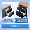 海尔（Haier）消毒柜嵌入式 灭菌舱系列110L 消毒碗柜 家用 烘干一体机 光波巴氏消毒 母婴童锁 三门三抽EB031 实拍图