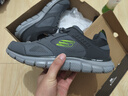 斯凯奇（Skechers）男鞋秋季软底拼接运动鞋增高舒适厚底健步鞋232398 实拍图