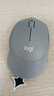 罗技（Logitech）M330 轻音鼠标 无线鼠标 办公鼠标 右手鼠标 带无线微型接收器 灰色 实拍图