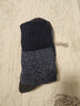 俞兆林5双加厚羊毛袜子男秋冬季毛圈袜特厚中筒保暖东北长筒加绒雪地袜 实拍图