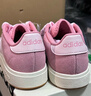 adidas「面包鞋」GRAND COURT BASE 00s休闲低帮板鞋男女阿迪达斯   粉色/清澈粉/汉玉白   38 实拍图