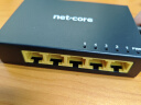 磊科（netcore）S8GTK 8口千兆交换机 监控网络网线安全扣分线器 企业级家用宿舍分流器 适配弱电箱 兼容百兆 实拍图