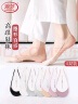 浪莎女士袜子女春夏季冰丝网眼高跟鞋超浅口防滑前脚掌袜船袜吊带袜 实拍图