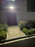HOOREE新款太阳能户外照明灯家用室外超亮壁灯人体感应灯农村防水庭院灯 豪华三头超亮【两个装，更划算】 实拍图