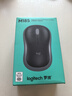 罗技（Logitech）M185鼠标 无线鼠标 办公鼠标 对称鼠标 黑色蓝边 带无线2.4G接收器 实拍图
