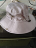 蓓莉卡 帽子女夏天情侣骑车遮阳帽登山大沿防晒帽出游渔夫帽沙滩太阳帽 浅灰色-两种戴法半网202款 实拍图