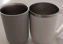 洁比世304不锈钢漱口杯情侣高端刷牙杯抗菌牙刷杯牙缸洗漱杯白色单个装 实拍图