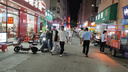 耐克(NIKE)男短袖T恤 纯棉 运动休闲 经典简约 AR5007-011 黑色XL 实拍图