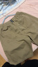 马登工装法式卡其色纯棉运动短裤男帆布休闲直筒五分裤男士夏季 卡其色 M 实拍图